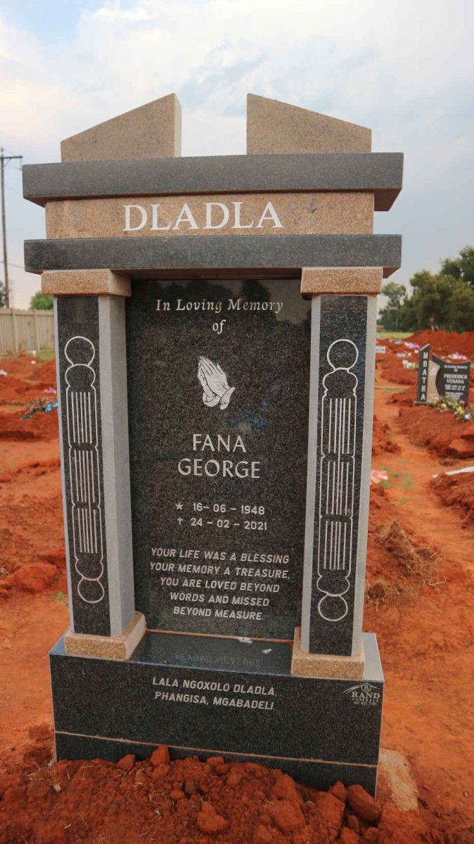 DLADLA Fana George 1948-2021