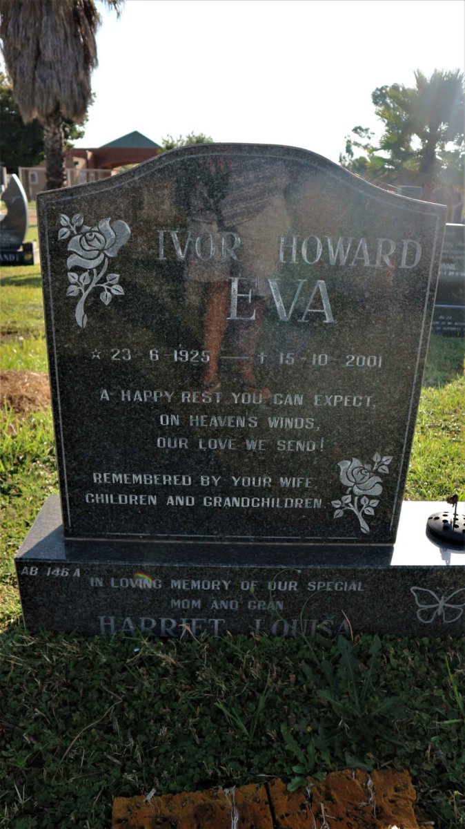 EVA Ivor Howard 1925-2001 &amp; Harriet Louisa