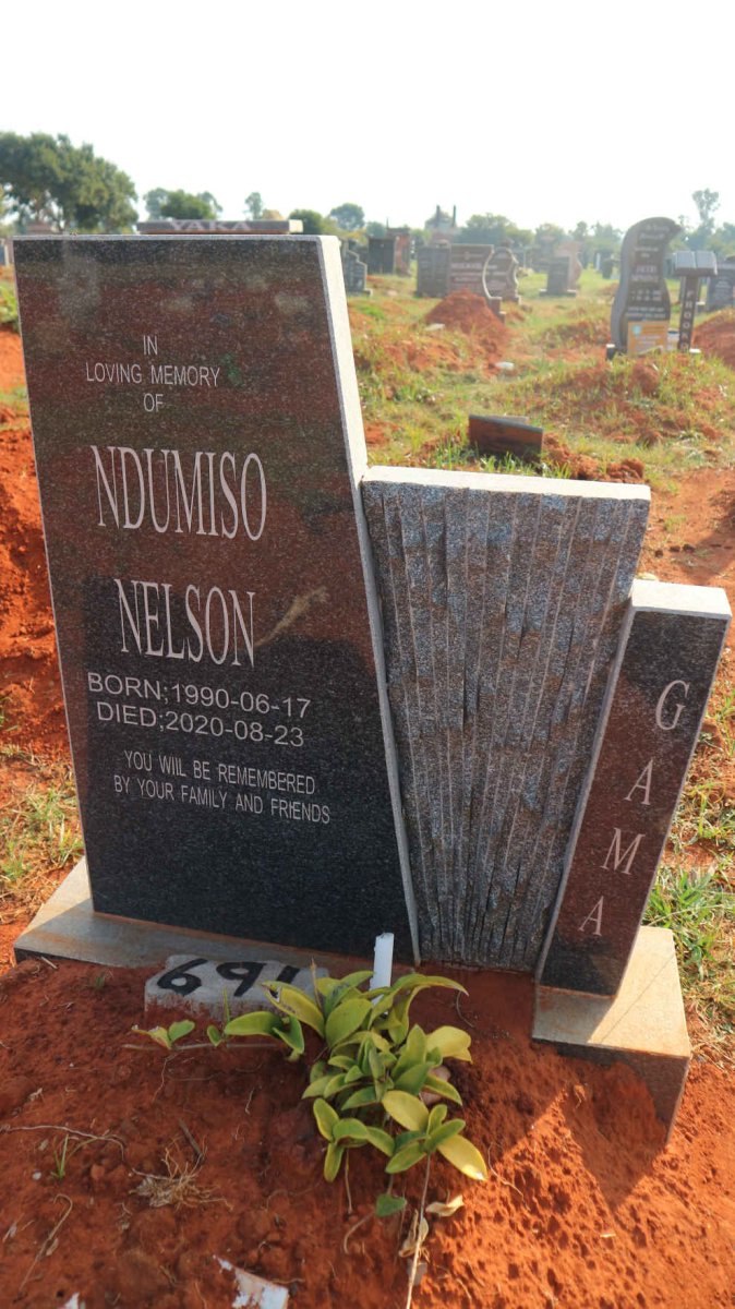 GAMA Ndumiso Nelson 1990-2020
