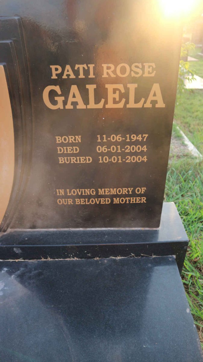 GALELA Pati Rose 1947-2004