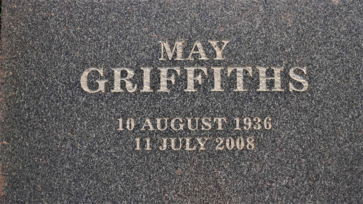 GRIFFITHS May 1936-2008