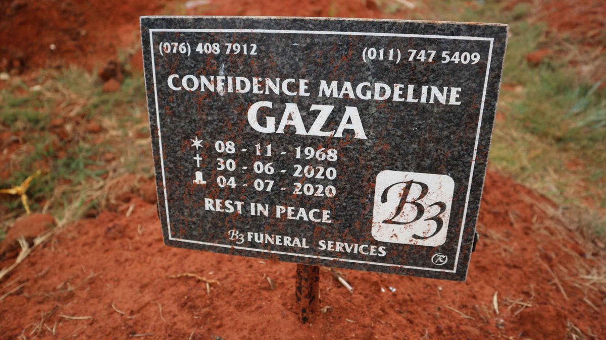 GAZA Confidence Magdeline 1968-2020