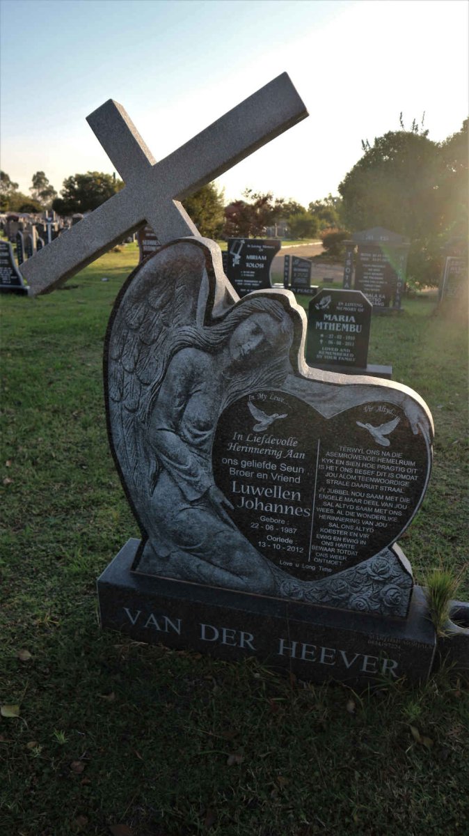 HEEVER Luwellen Johannes, van der 1987-2012