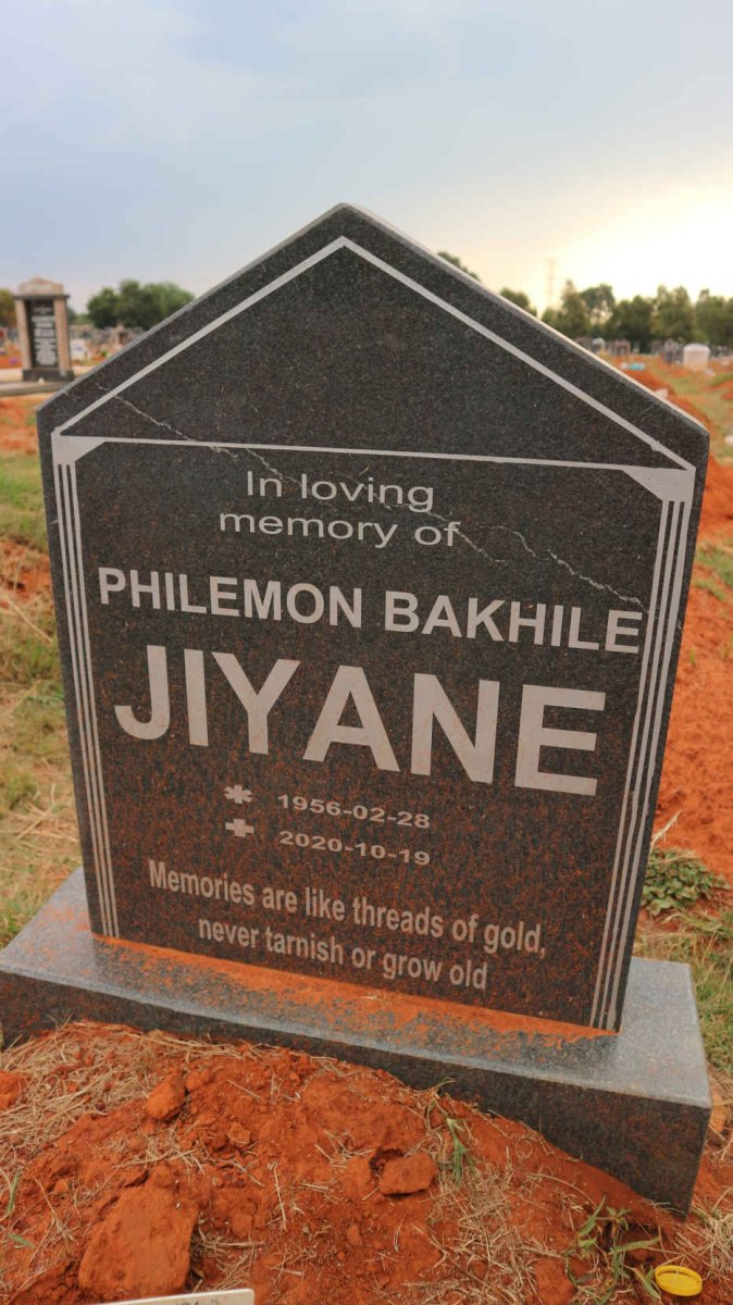 JIYANE Philemon Bakhile 1956-2020