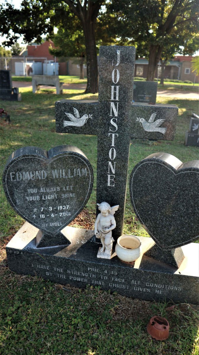 JOHNSTONE Edward William 1937-2001