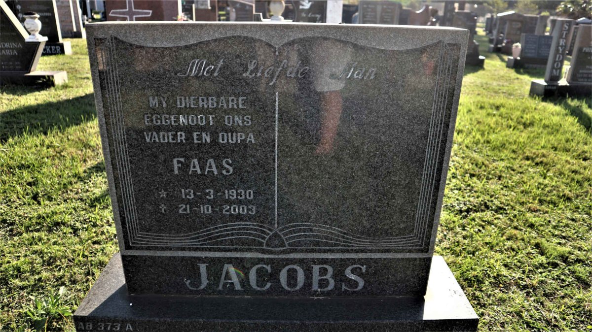 JACOBS Faas 1930-2003