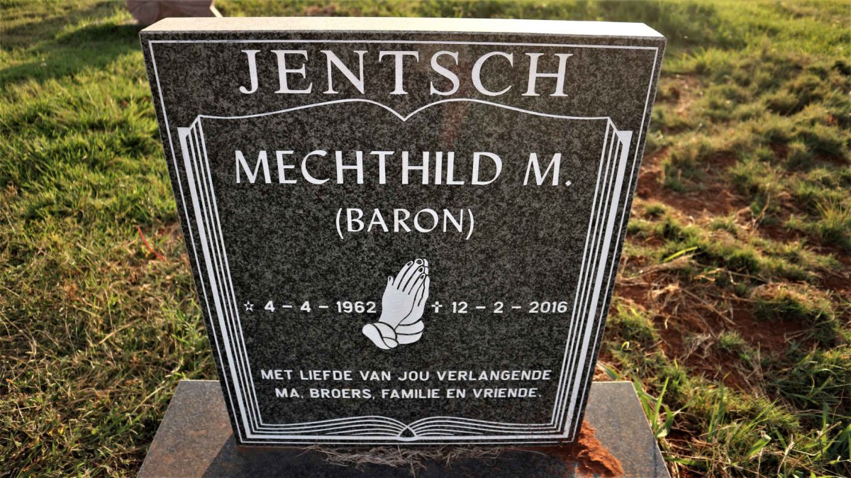 JENTSCH Mechthild M. 1962-2016