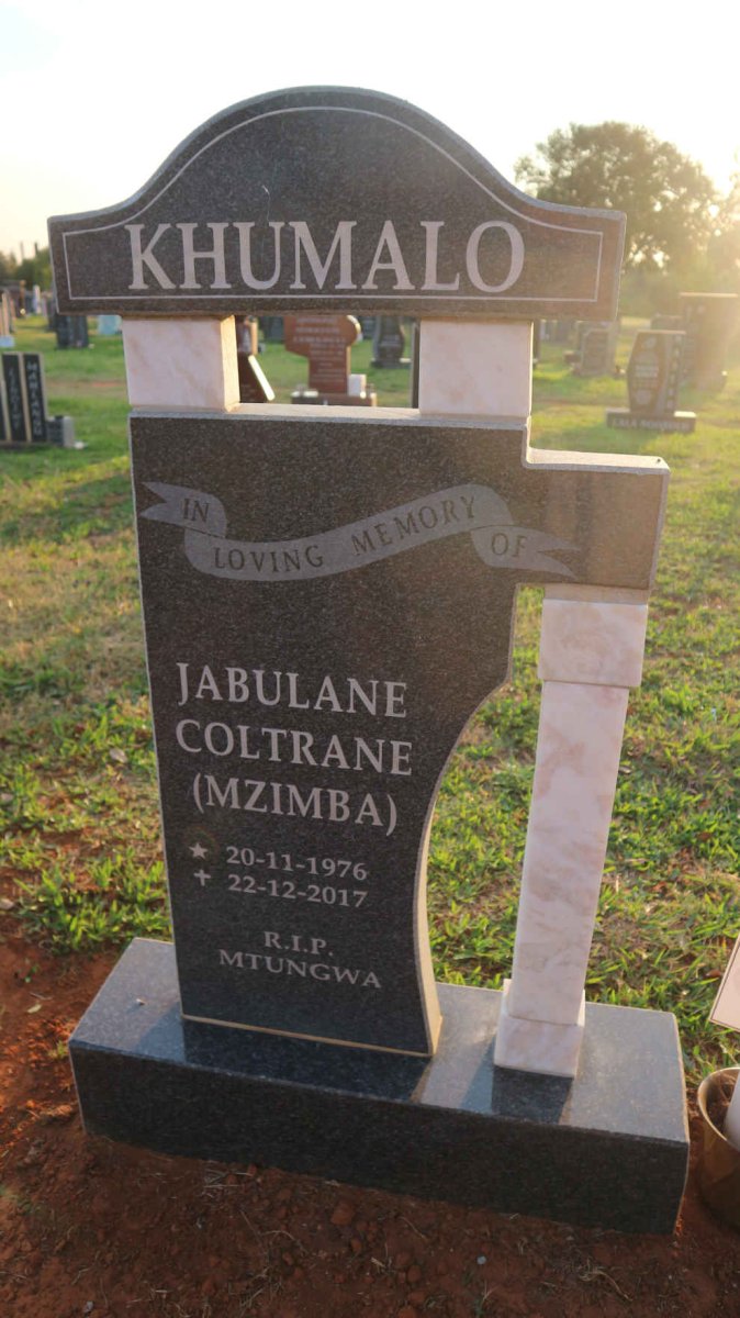 KHUMALO Jabulane Coltrane 1976-2017