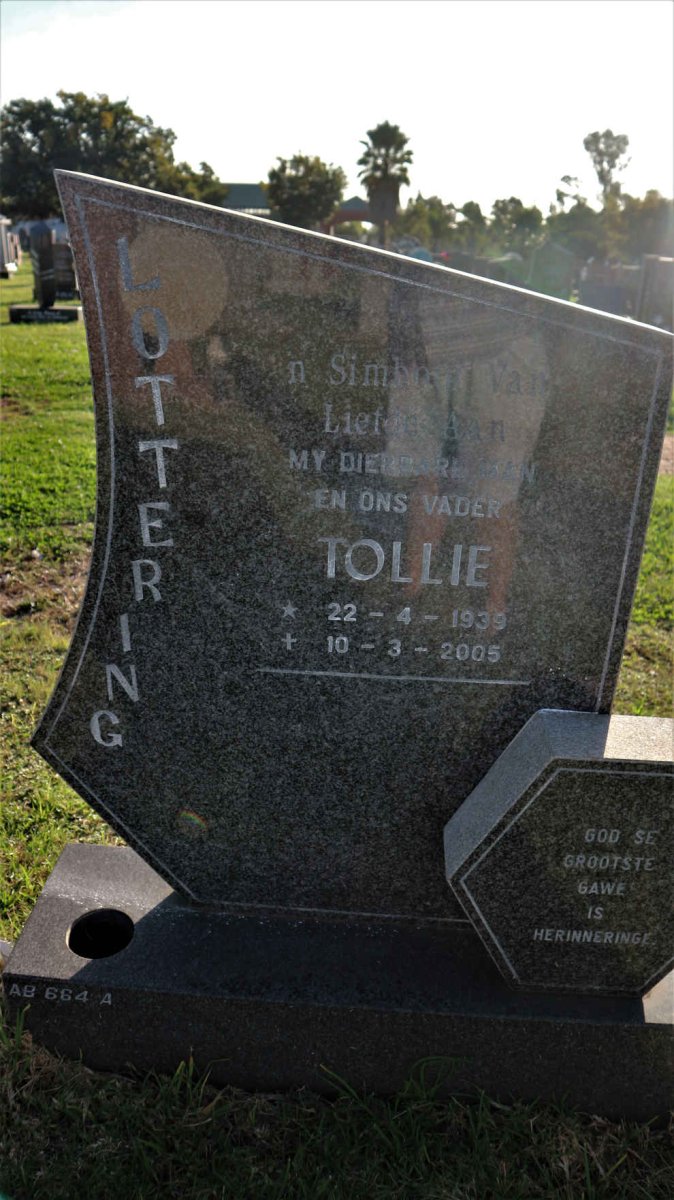 LOTTERING Tollie 1939-2005