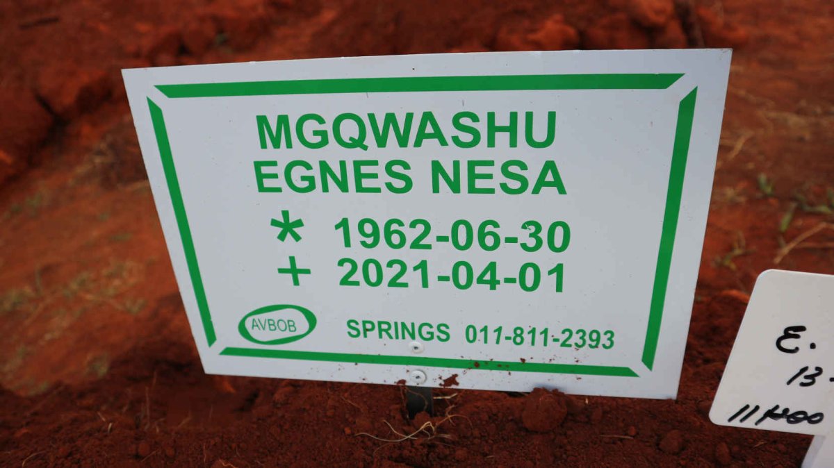 MGQWASHU Egnes Nesa 1962-2021