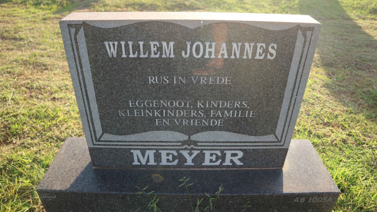 MEYER Willem Johannes