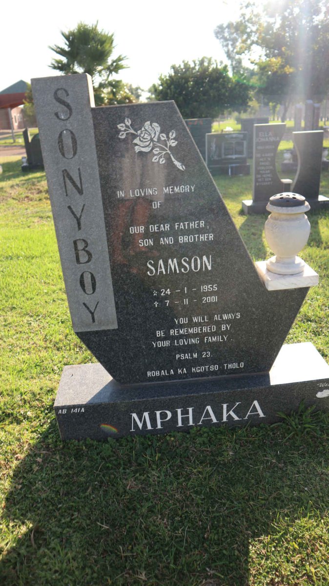 MPHAKA Samson 1955-2001