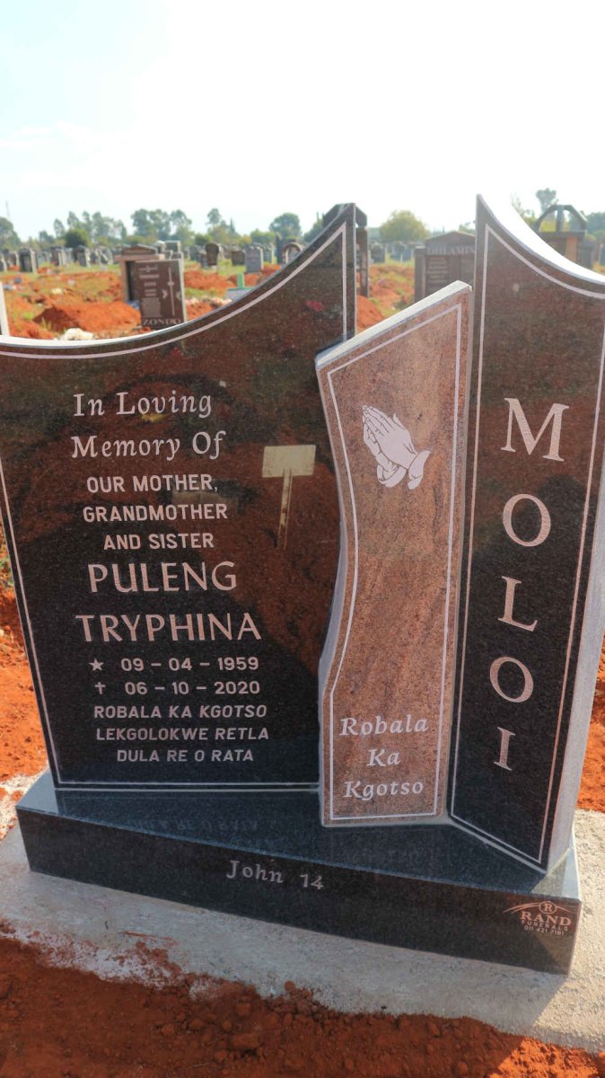 MOLOI Puleng Tryphina 1959-2020