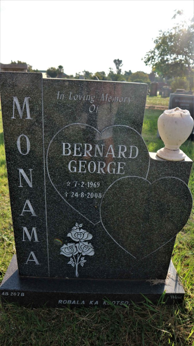 MONAMA Bernard George 1969-2008