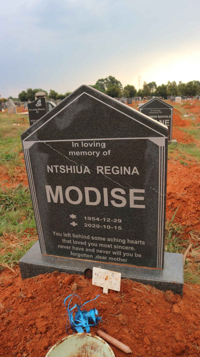 MODISE Ntshiua Regina 1954-2020