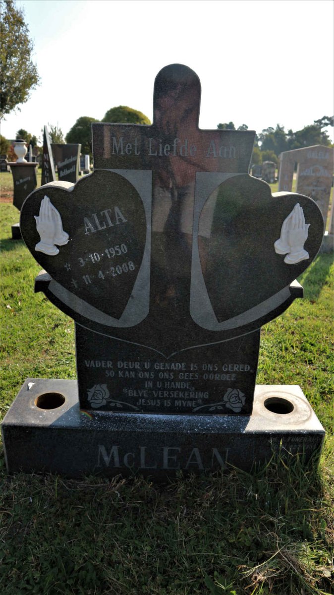 MCLEAN Alta 1950-2008