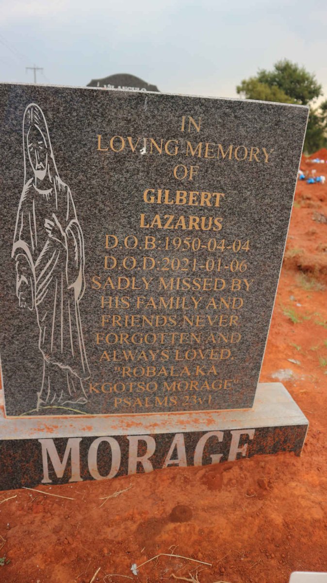 MORAGE Gilbert Lazarus 1950-2021