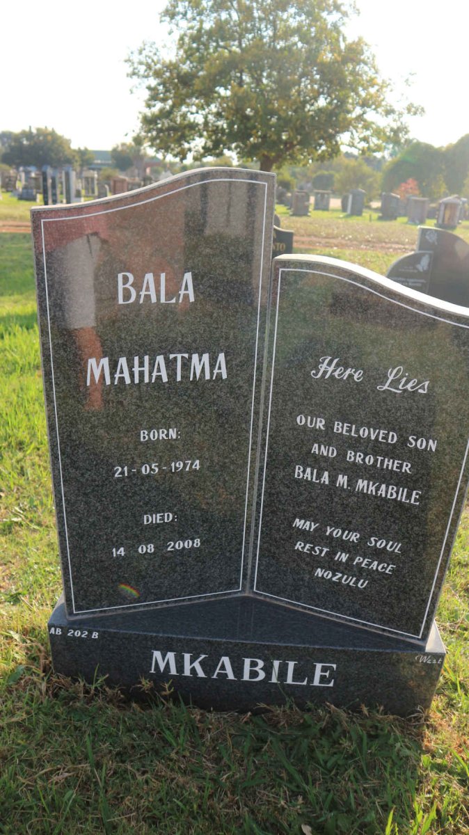 MKABILE Bala Mahatma 1974-2008