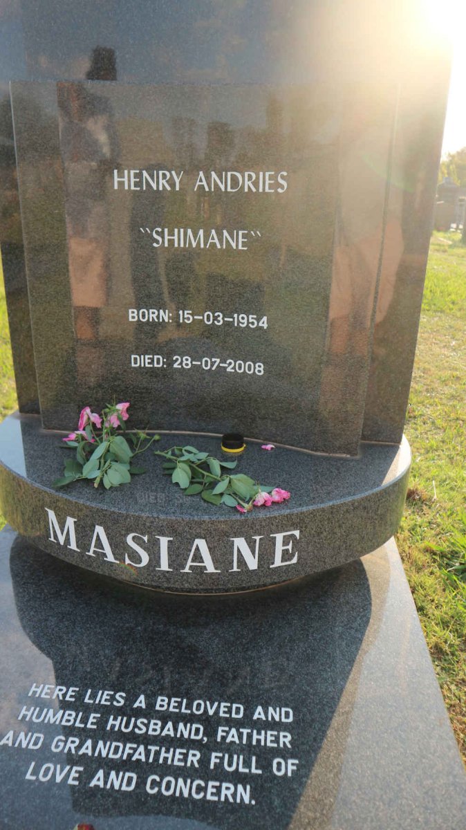 MASIANE Henry Andries 1954-2008
