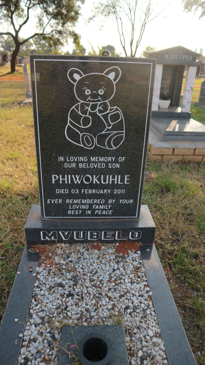 MVUBELO Phiwokuhle -2011