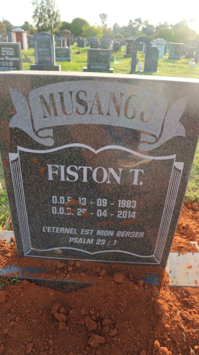 MUSANGU Fiston T. 1983-2014