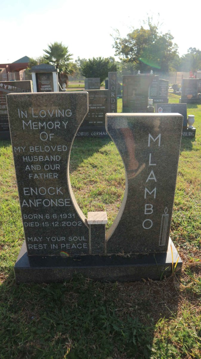 MLAMBO Enock Anfonse 1931-2002