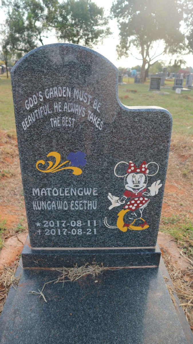 MATOLENGWE Kungawo Esethu 2017-2017