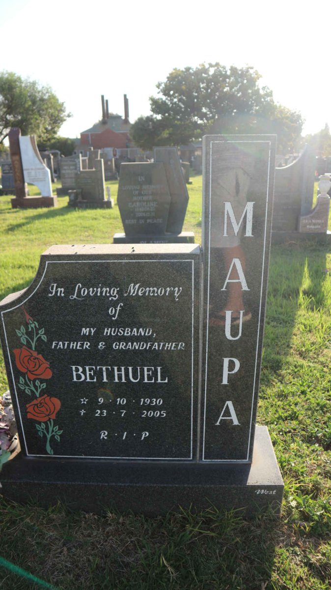 MAUPA Bethuel 1930-2005