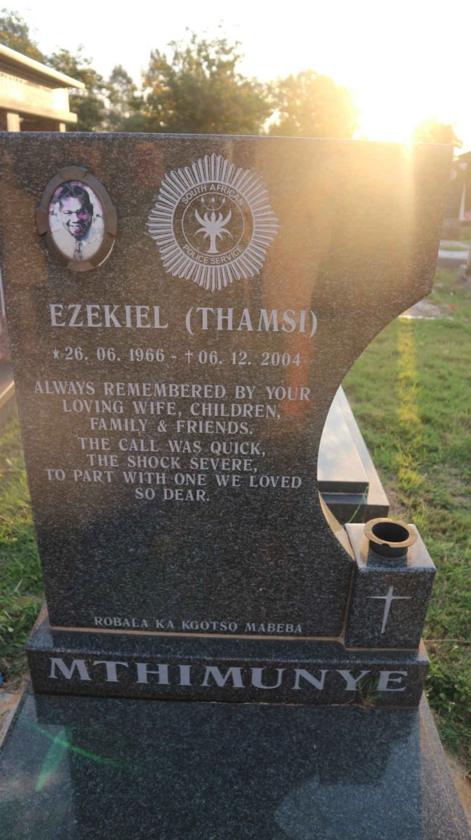 MTHIMUNYE Ezekiel 1966-2004