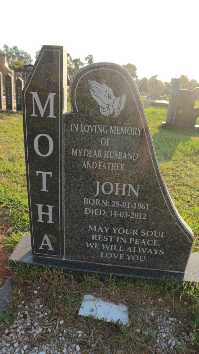MOTHA John 1961-2012