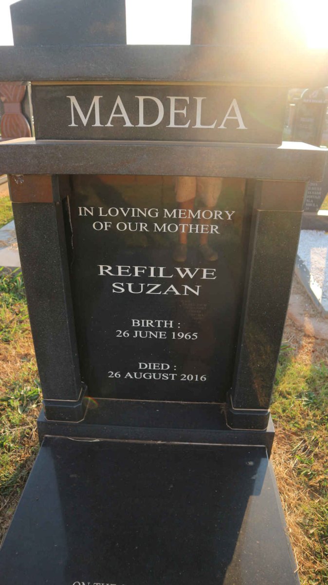 MADELA Refilwe Suzan 1965-2016