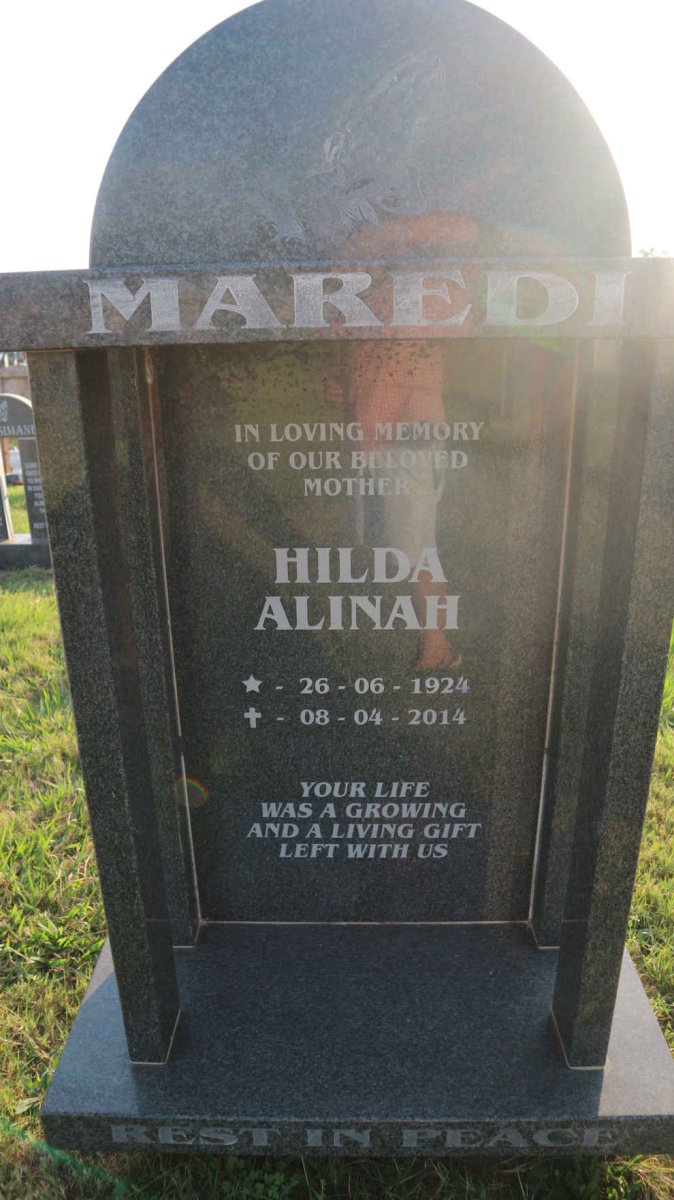 MAREDI Hilda Alinah 1924-2014