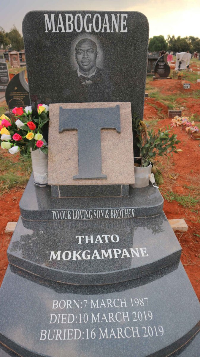 MABOGOANE Thato Mokgampane 1987-2019