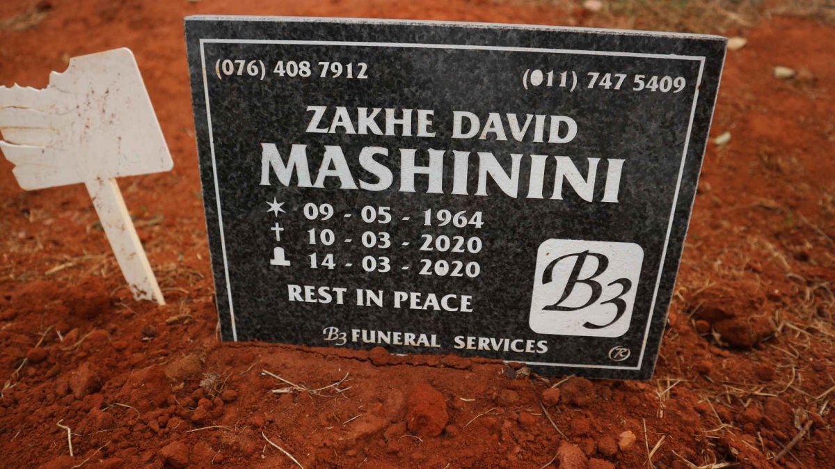 MASHININI Zakhe David 1964-2020