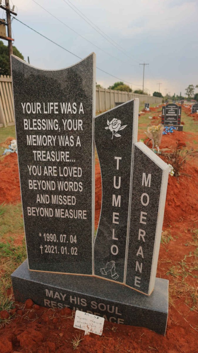 MOERANE Tumelo 1990-2021