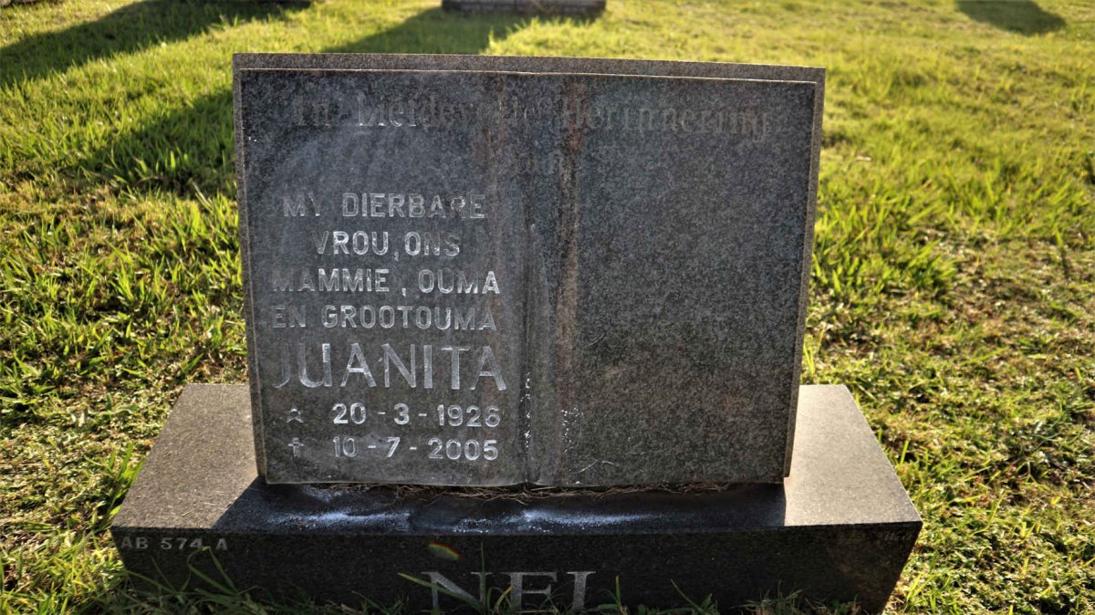 NEL Juanita 1926-2005