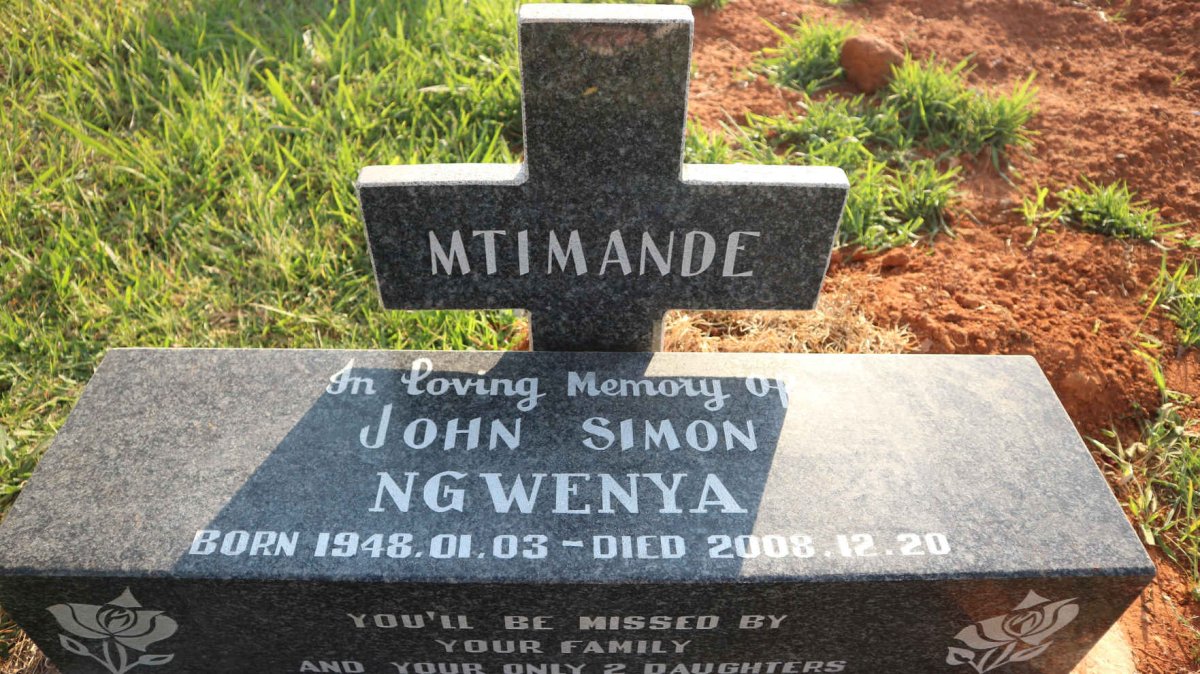 NGWENYA John Simon 1948-2008