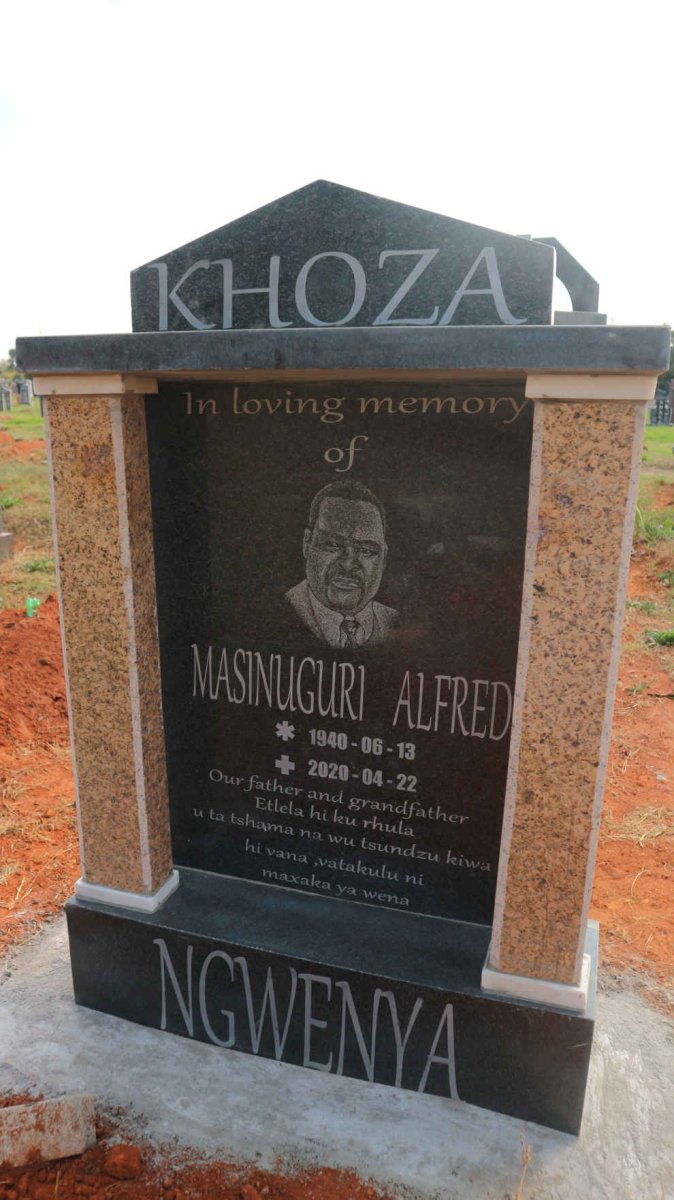 NGWENYA Masinuguri Alfred 1940-2020