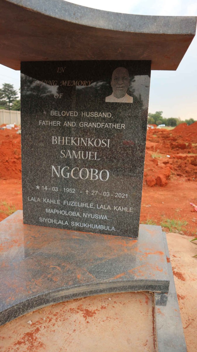 NGCOBO Bhekinkosi Samuel 1952-2021