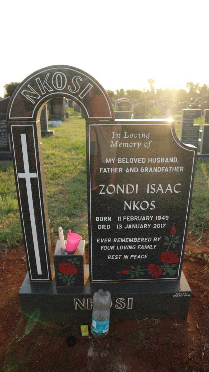NKOSI Zondi Isaac Nkos 1949-2017