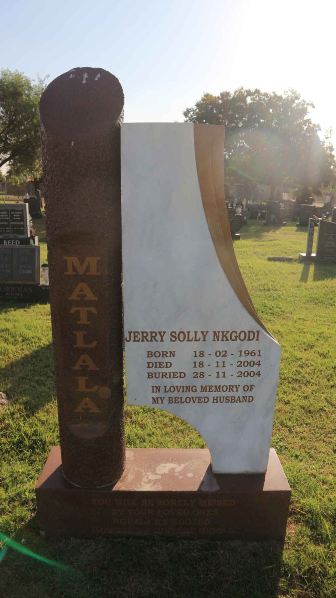 NKGODI Jerry Solly 1961-2004