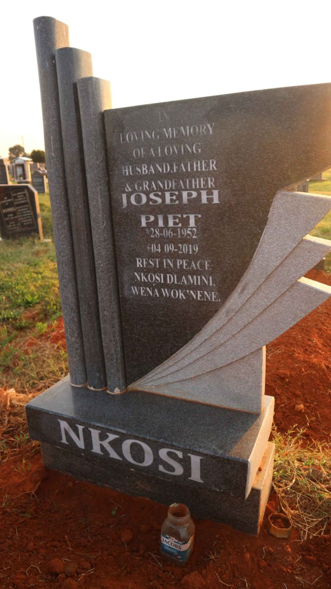 NKOSI Joseph Piet 1952-2019