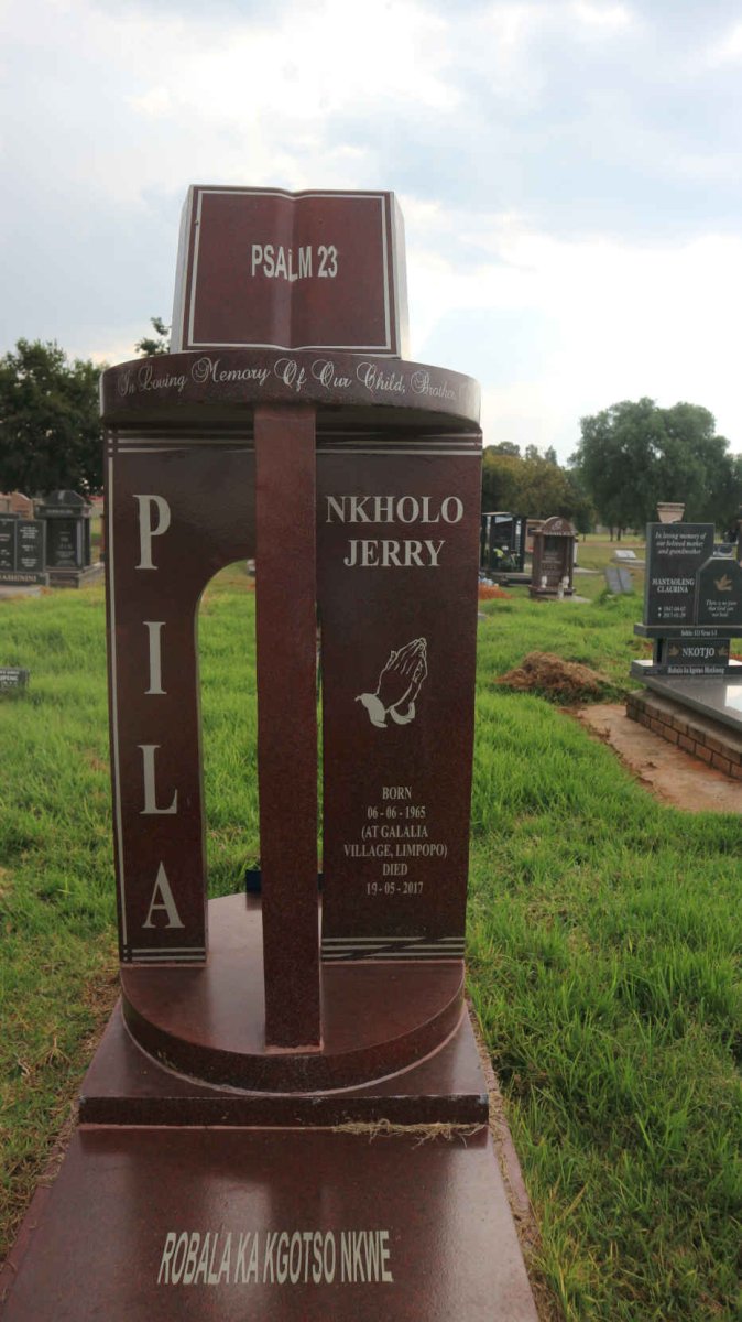 PILA Nkholo Jerry 1965-2017