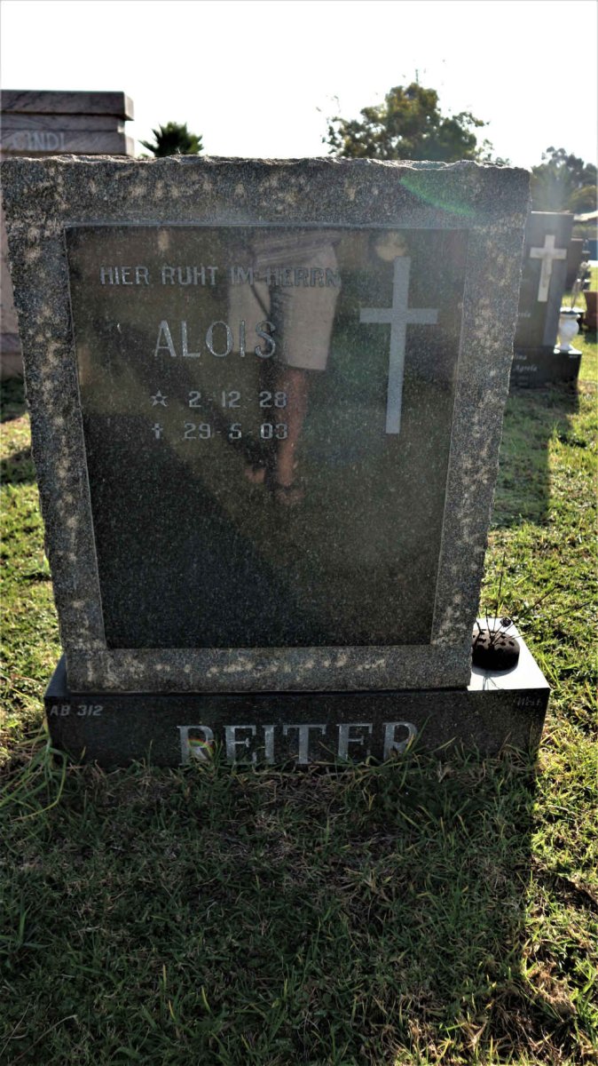 REITER Alois 1928-2003