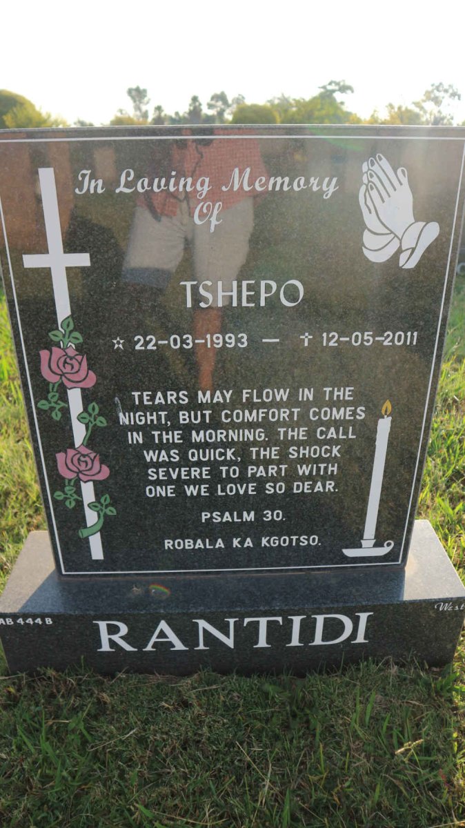 RANTIDI Tshepo 1993-2011