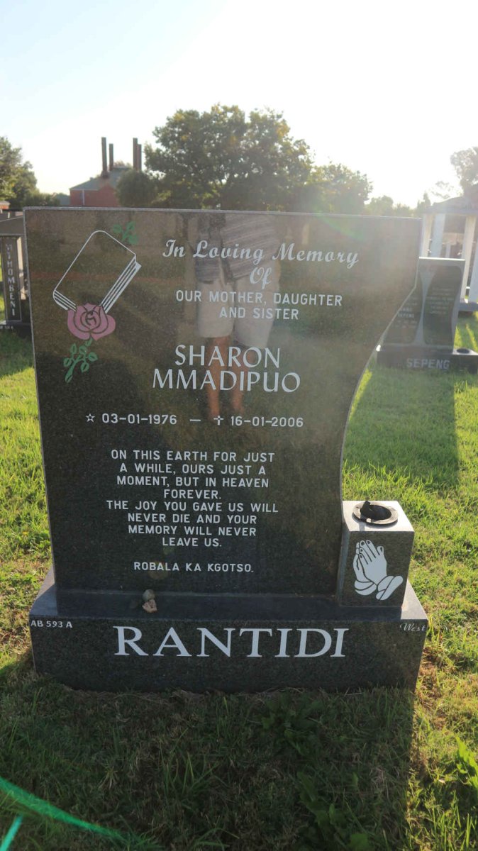 RANTIDI Sharon Mmadipuo 1976-2006