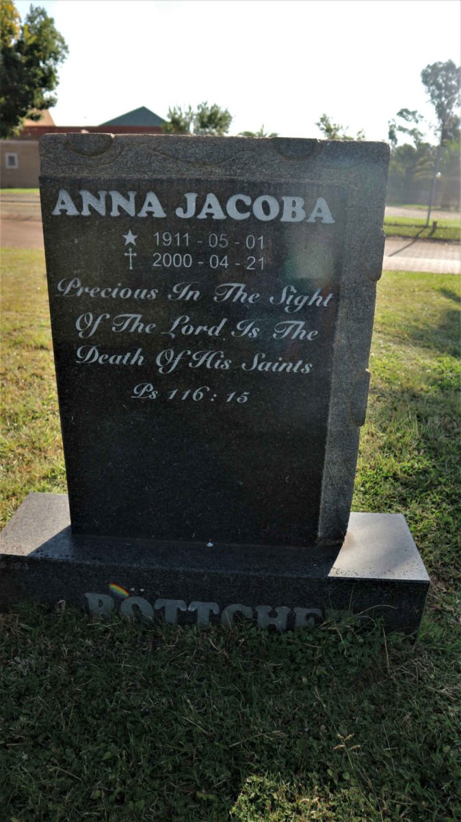 ROTTCHER Anna Jacoba 1911-2000