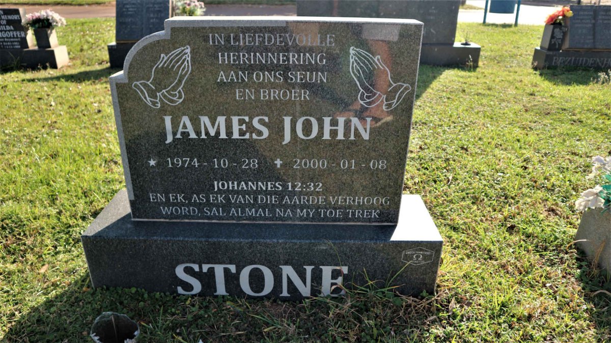 STONE James John 1974-2000