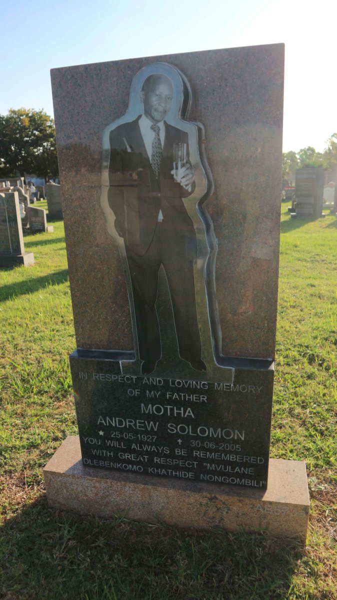 SOLOMON Motha Andrew 1927-2005
