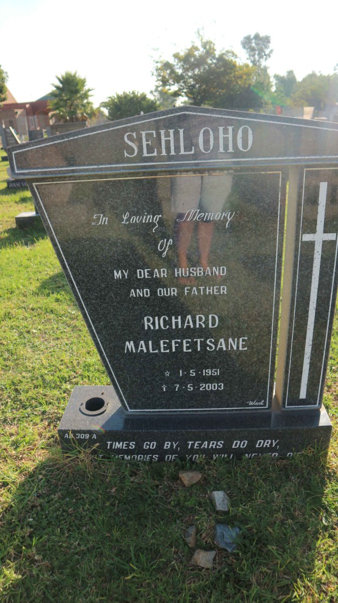 SEHLOHO Richard Malefetsane 1951-2003